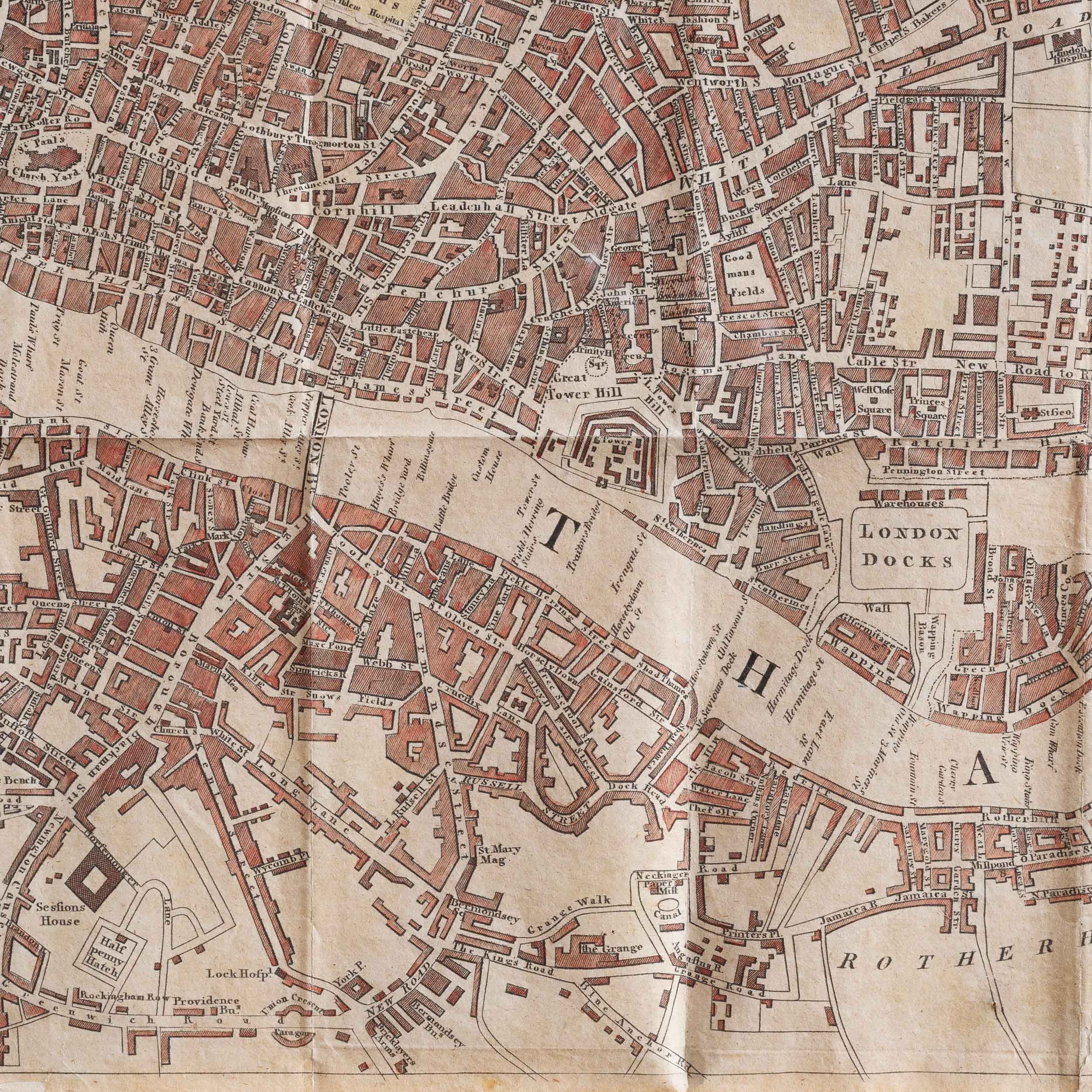 A New Plan of the Cities of Westminster - LASSCO - England's prime ...